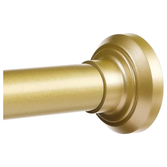 ENJOYBASICS 1-Inch Shower Curtain Tension Rod — Gold