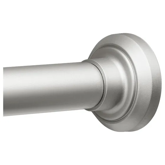ENJOYBASICS 1-Inch Shower Curtain Tension Rod — Nickel