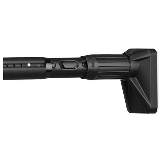 ENJOYBASICS Heavy-Duty Tension Curtain Rod — Black